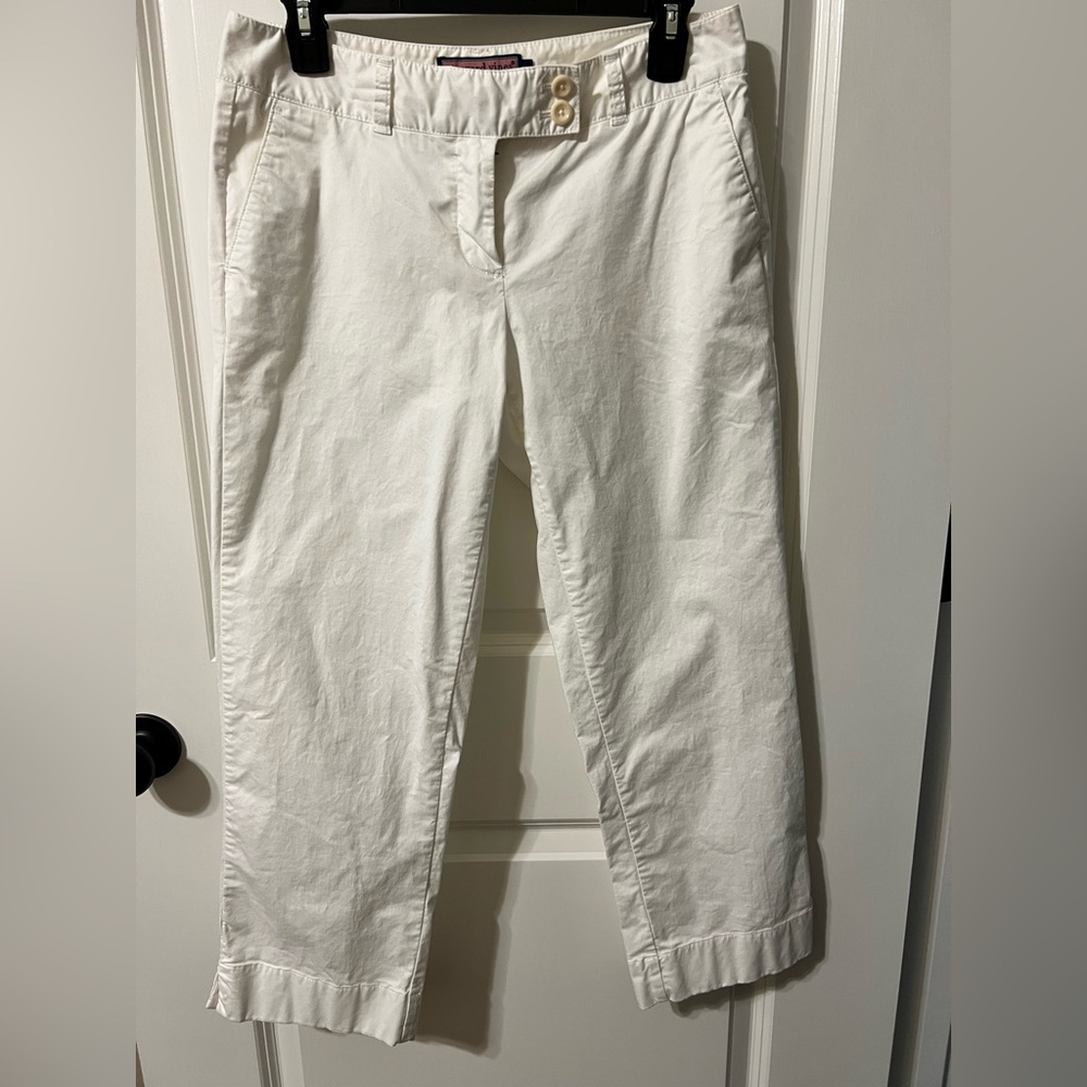 Vineyard Vines Creamy White Ankle Chinos